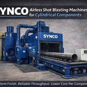 SYNCO_Airless_Shot_Blasting_Cylindrical_Components