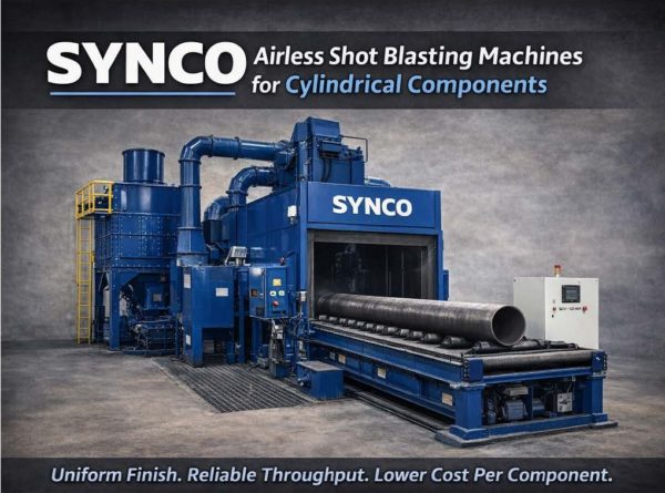 SYNCO_Airless_Shot_Blasting_Cylindrical_Components