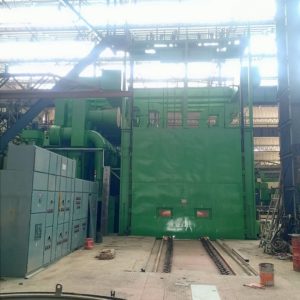 Water-Wash Type Paint Booth with Integrated Curing, ETP & Motorised Trolley System